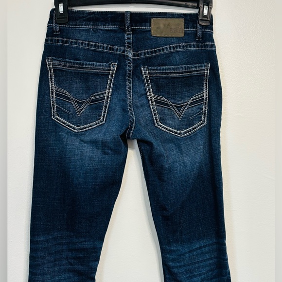 BKE Alec Dark Blue Straight Leg Jeans Size 28 Regular - Picture 9 of 11